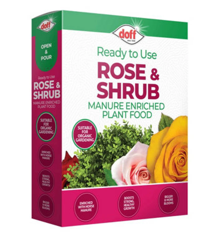 Image of Doff Rose & Shrub Feed - Enriched with Horse Manure 1.5Kg