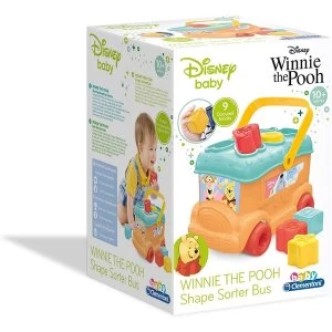 Image of Clementoni Winnie The Pooh Shape Sorter Bus