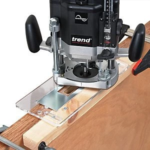 Image of Trend Router Template Jig for Door Lock Recesses