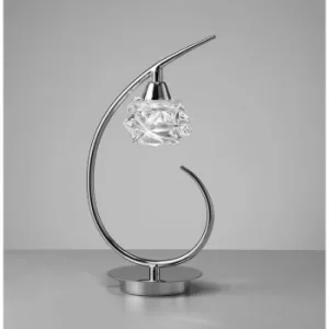 Image of Maremagnum Table Lamp 1 Bulb G9, polished chrome