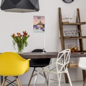 Image of Rome Multicolor Decorative Metal Wall Accessory