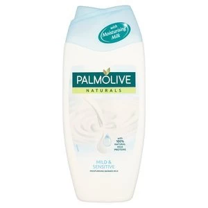 Image of Palmolive Naturals Sensitive Skin Shower Gel Cream 250ml