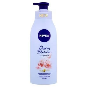 Image of Nivea Cherry Blossom and Jojoba Oil Body Lotion 400ml