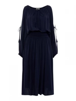 Image of Michael Kors Midi dress cover up Blue