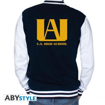 Image of My Hero Academia - U.A. Mens Medium Jacket - Black