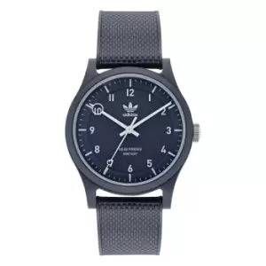 Image of Adidas AOST22043 Mens Originals Project One Resin Strap Wristwat