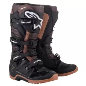 Image of Alpinestars Tech 7 Enduro Black Dark Brown US 8