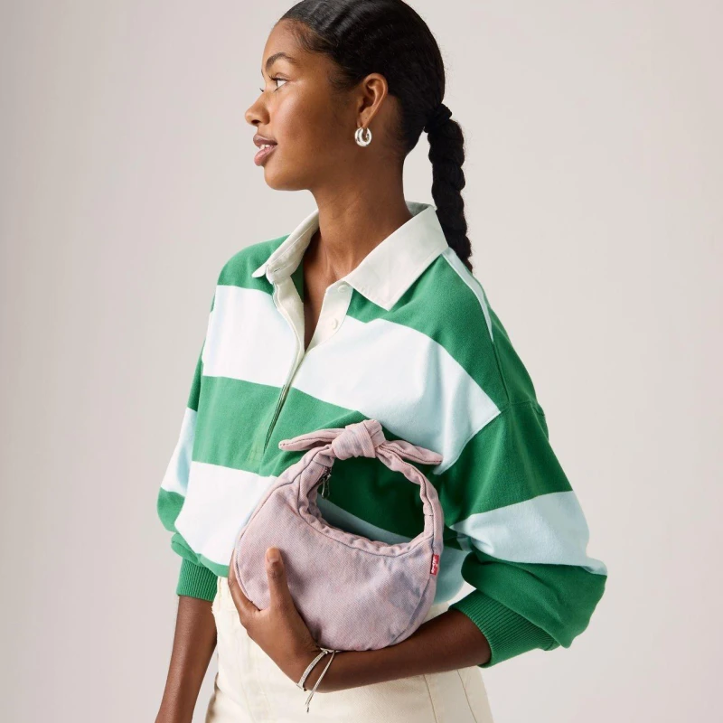 Image of Levis Baby Brooklyn W/ Knot Small Sa Denim female One Size