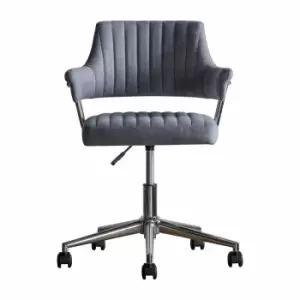 Image of Crossland Grove Bermondsey Swivel Chair Charcoal