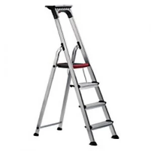 Image of GPC Ladder 4 Steps Aluminium Capacity: 150 kg