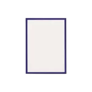 Image of magnetoplan magnetofix vision panel, format A4, pack of 5, blue frame
