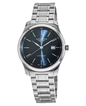 Image of Longines Master Collection Automatic 42mm Blue Dial Stainless Steel Mens Watch L2.893.4.92.6 L2.893.4.92.6