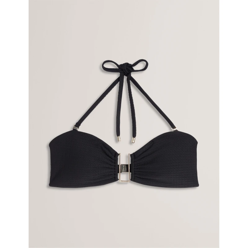 Image of Ted Baker Womens Bandeau Bikini Black female 8 (XS)
