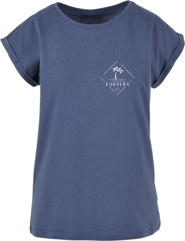 Image of Brandit Forvert Mojave Ladies T-Shirt, blue, Size L for Women