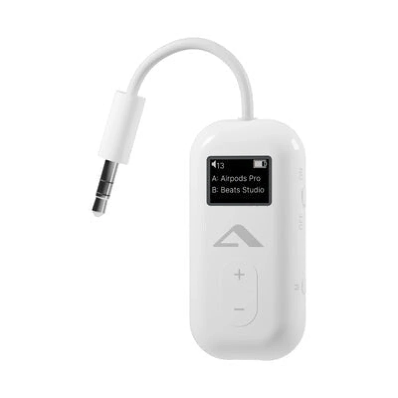 Image of ALOGIC ALOGIC ABTTX1-WH Wireless audio transmitter 3.5mm White Built-in display ABTTX1-WH