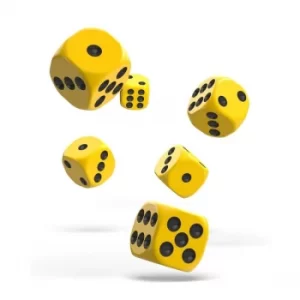 Image of Oakie Doakie Dice D6 (Solid Yellow)