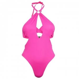 Image of L Agent by Agent Provocateur Adrina Swimsuit - Pink