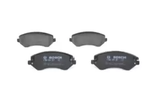 Image of Bosch Brake pad set JEEP,CHRYSLER,DODGE 0 986 494 357 05019984AA,05066427AA,05096349AA 5019984AA,5066427AA,5096349AA,05019984AA,5019984AA,05019985AB