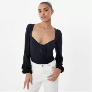 Image of Jack Wills Jack Prairie Top - Black