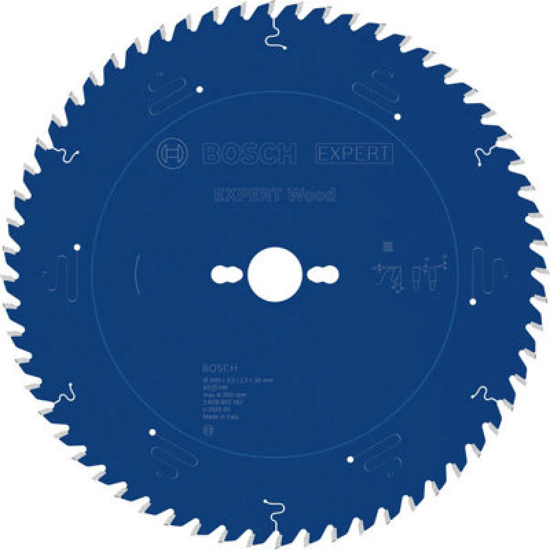 Image of Bosch Expert Wood Circular Saw Blade 300 X 3.2/2.2 X 30 mm T60 2608902182