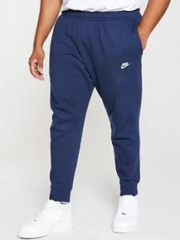 Image of Nike Sportswear Plus Size Club Fleece Joggers - Navy
