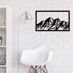 Image of Da? Black Decorative Metal Wall Accessory