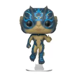 Image of Shape of Water Amphibian Man with Glow Pop! Vinyl Figure
