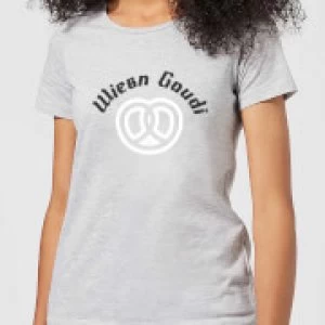 Image of Wiesn Gaudi Womens T-Shirt - Grey - 4XL