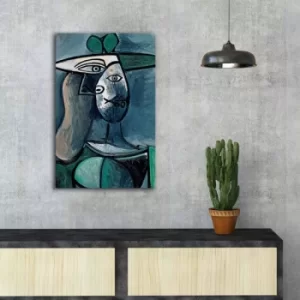 Image of FAMOUSART-017 Multicolor Decorative Canvas Painting