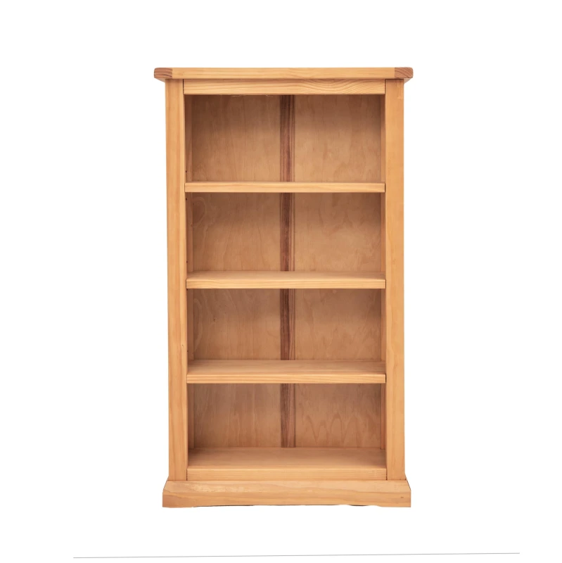 Image of Cabinet Bits Bookcase with plinth 120x70x25cm in Light Brown Size: 120 x 70 x 25cm Light Brown Unisex 120 x 70 x 25 cm