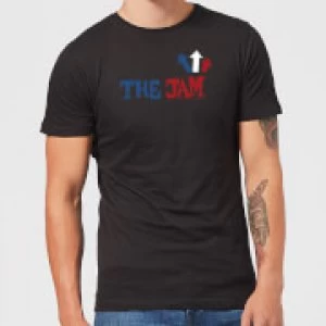 Image of The Jam Text Logo Mens T-Shirt - Black - S