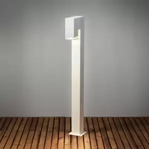 Image of Pollux Outdoor Modern Short Bollard White GU10 1M, IP44