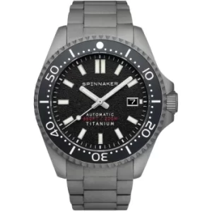 Image of Mens Spinnaker Titanium Automatic Watch