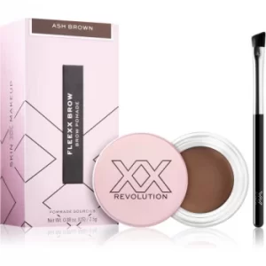 Image of XX by Revolution FLEXX BROW Longwear Eyebrow Gel with Brush Shade Ash Brown 2.5 g
