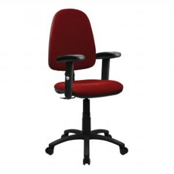 Image of Java Medium Back Operator Chair - Single Lever - Wine BCFI300RD NTDSBCFI300RD