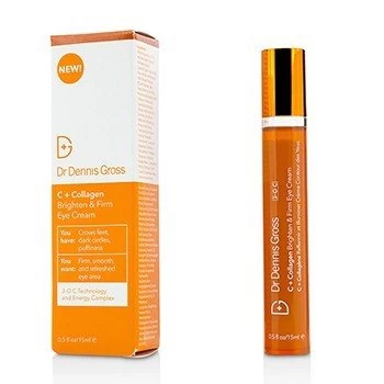 Image of Dr Dennis GrossC + Collagen Brighten & Firm Eye Cream 15ml/0.5oz