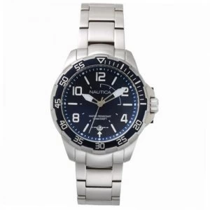 Image of Nautica Mens Pilot House Stainless Steel Watch - NAPPLH004