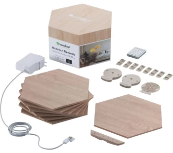 Image of NANOLEAF Elements Smart Lighting Starter Kit - Pack of 7