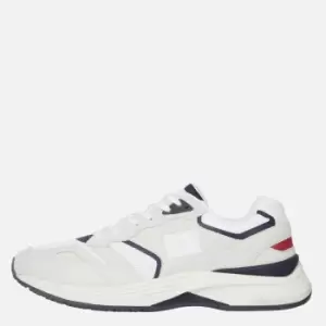 Image of Tommy Hilfiger Suede-Blend Chunky Trainers - UK 7
