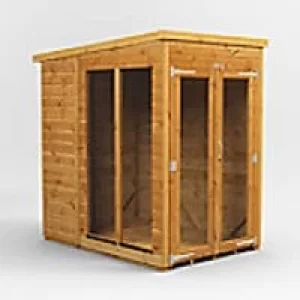 Image of Power Garden Shed 46PPSH Golden Brown 4x6