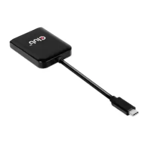 Image of CLUB3D USB3.2 Gen2 Type-C(DP Alt-Mode) to DisplayPort Dual...