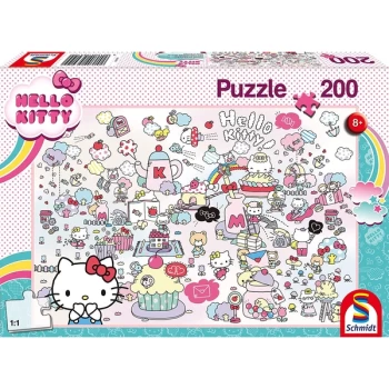 Image of Hello Kitty World Jigsaw Puzzle - 200 Pieces