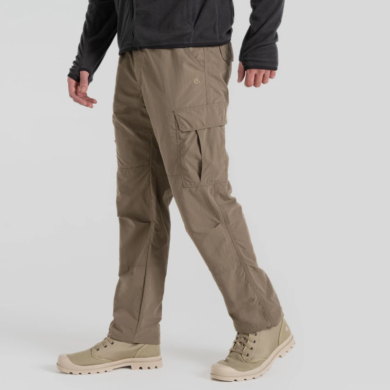 Image of Craghoppers Craghoppers Men NosiLife' Cargo Trouser in Beige Size: 36R Beige 36R Male 5063260035460