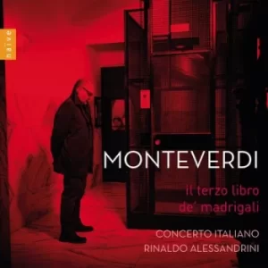 Image of Monteverdi Il Terzo Libro De Madrigali by Claudio Monteverdi CD Album