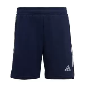 Image of adidas Tiro 23 League Sweat Shorts Kids - Team Navy Blue 2