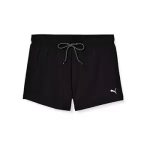 Image of Puma Mens Short Length Swim Shorts Black XLarge