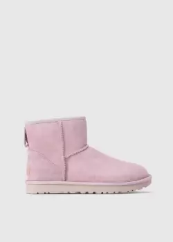 Image of Ugg Womens Classic Mini Boot Ii In Rose Grey