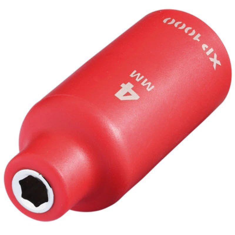 Image of Draper XP1000 1/4" Drive VDE Insulated Hexagon Socket 18121 Drive: 1/4"