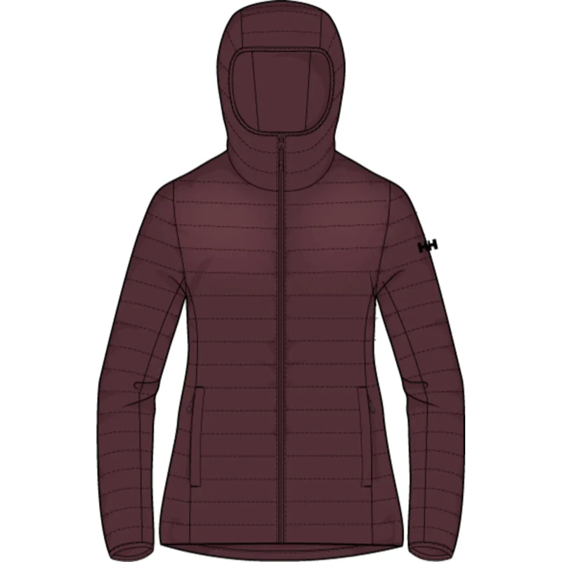 Image of Helly Hansen Hooded Puffer Jacket Helly Hansen Sirdal Ins Plus Marron Female 2X