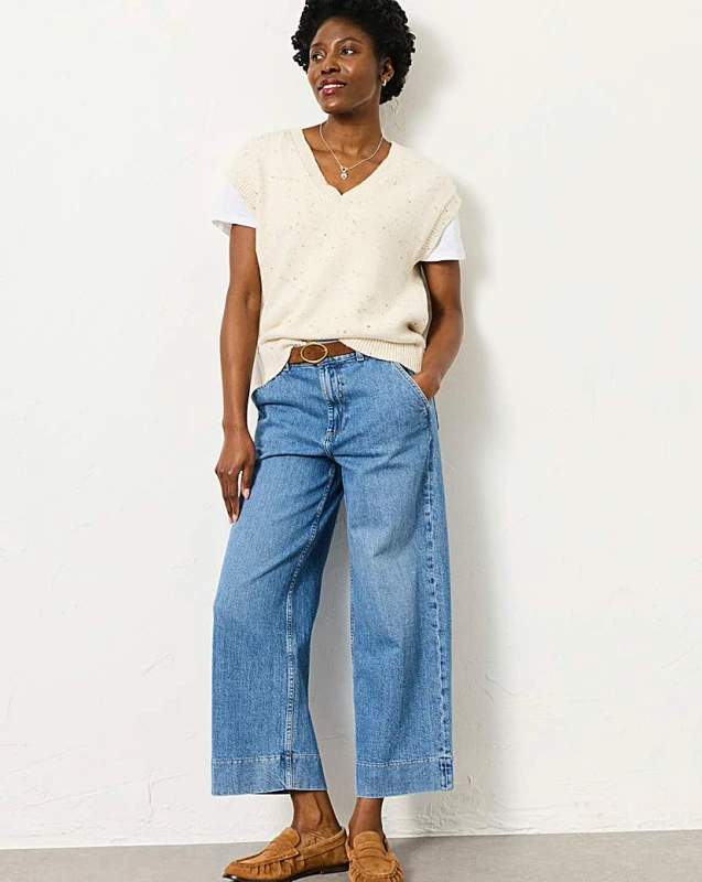 Image of FatFace FatFace Hove Jean Blue - FatFace - Size: 14 Blue Female 14 ZD25803